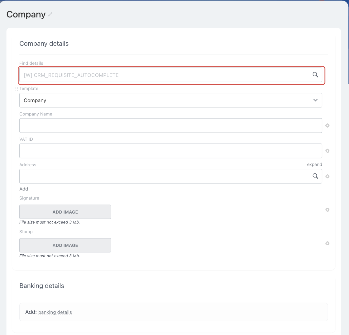 Application handler in the list of details search sources