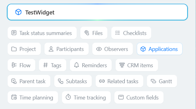 Embedded applications
