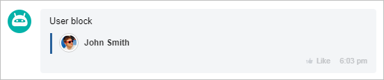 User Block